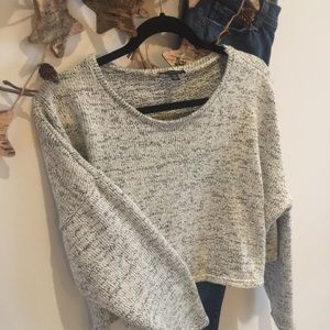 American Eagle Outfitters Oversized Crop Sweater